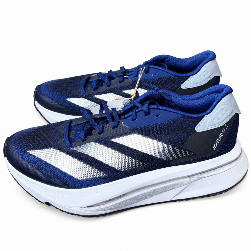 adidas Adizero SL 2 Dark Blue Silver IH8191 Men's Size 6 Running Shoes
